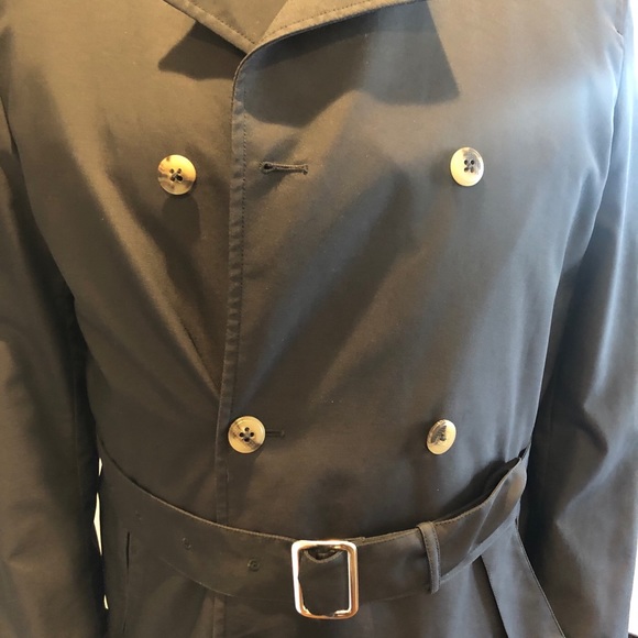 EUC AUTHENTIC MEN’S CANALI TRENCH COAT - Picture 5 of 13